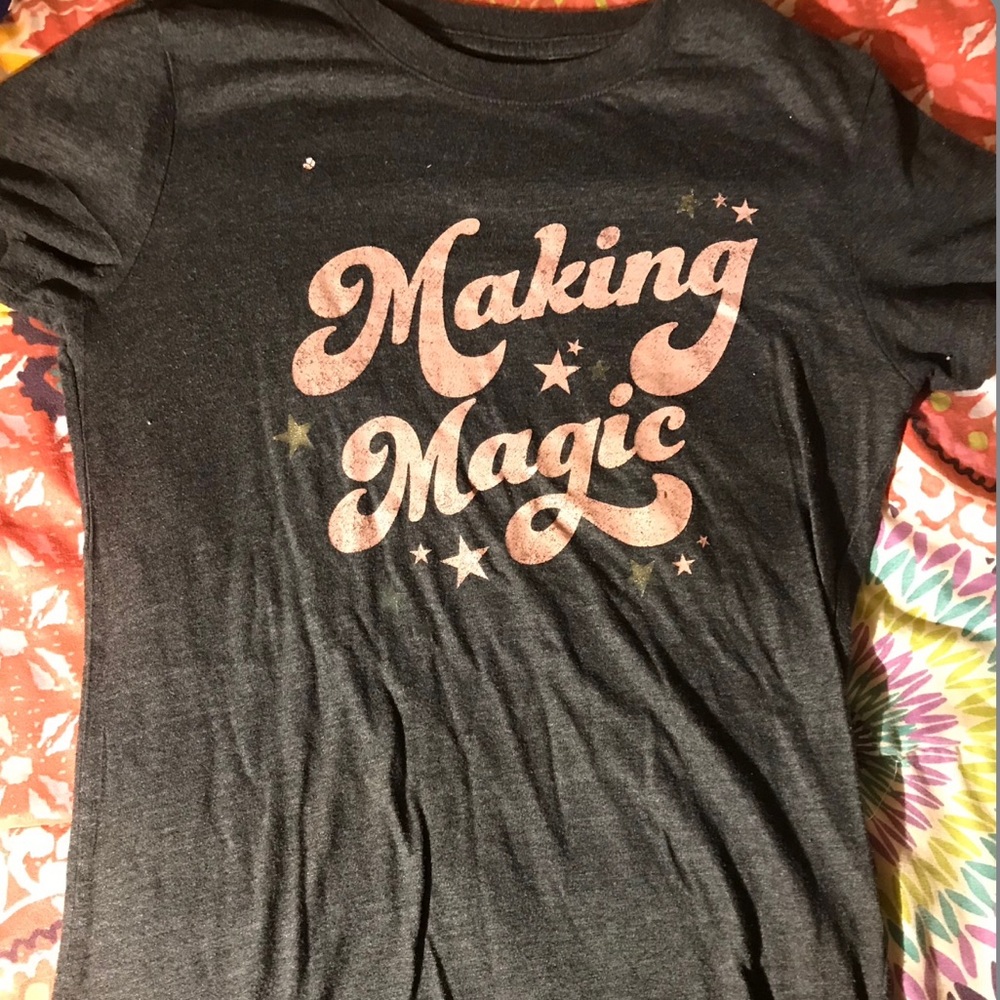 dark gray top